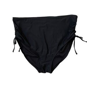 Terra & Sky Women’s Plus Size 4X Black Bikini Swimwear Bottoms